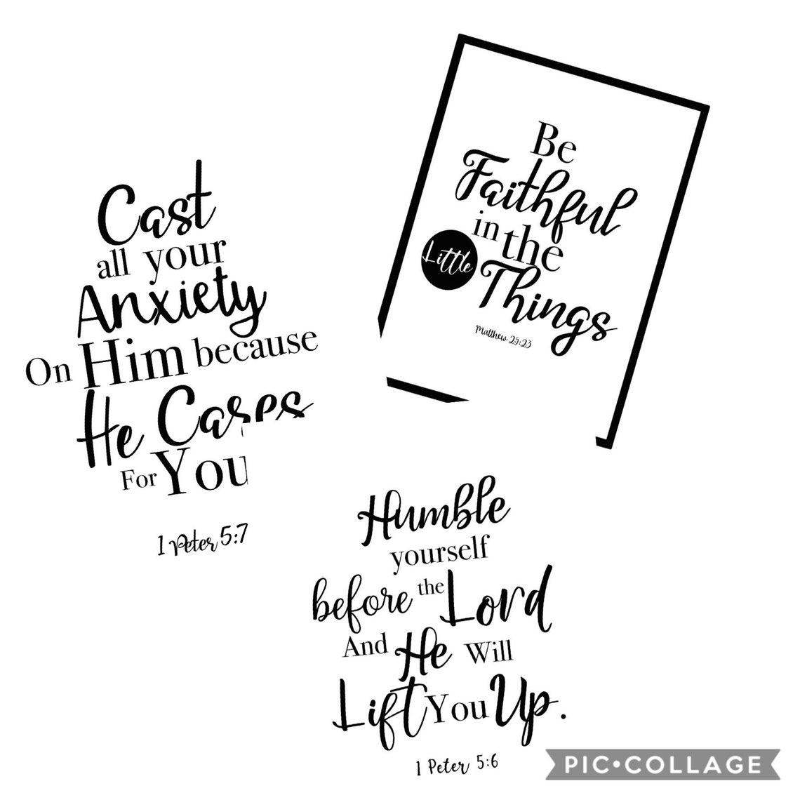 Cast all your anxiety on Him scripture verse SVG png pdf | Etsy