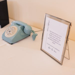 After the Tone Wedding Sign|Audio Guestbook Sign|Printable|Instant Download|Modern Wedding Sign|Minimalistic|Wedding decor|unique guest book