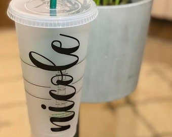 Personalisierter Kaffeetasse| Personalisiertes Valentinstagsgeschenk| Personalisierte Kaltetasse| Starbucks Becher| Personalisiertes Lehrergeschenk| Selbstgeschenk| Geschenk