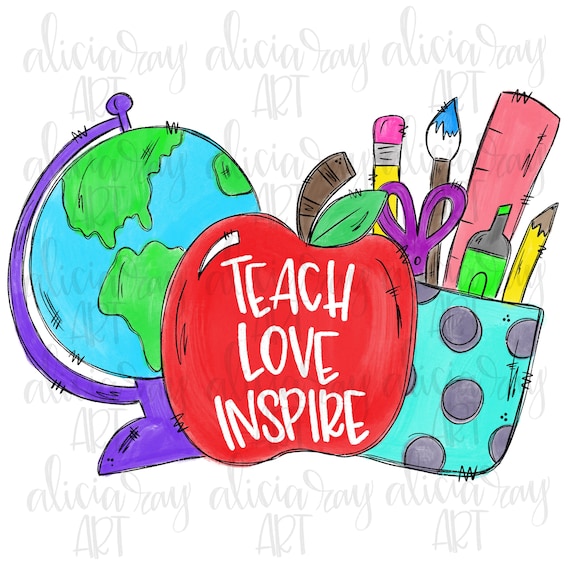 teacher sublimation designs