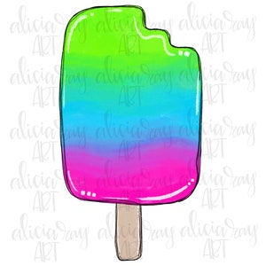 Popsicle PNG Design | Digital Download | Printable Art | Summer Design | Sweet Summertime | Happy Summer