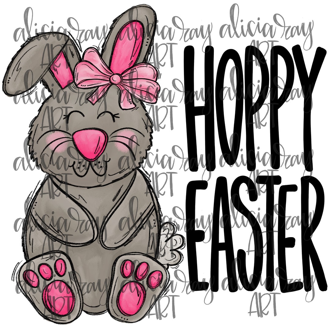 Easter PNG Sublimation Design | Hand Drawn Sublimation PNG | Digital ...