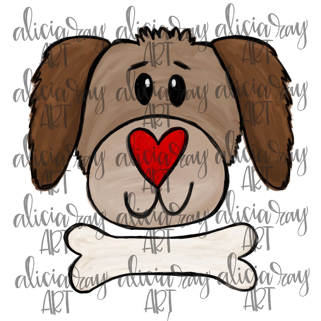 Valentine PNG Digital Download | Hand Drawn Digital Design ...
