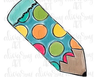 School Pencil Sublimation PNG Design | Teacher | Boy pencil | Hand Drawn Digital Download | Printable Artwork | Back to school for boy