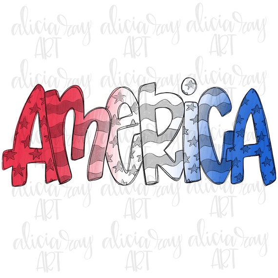 Patriotic PNG | Sublimation Design | America | July Fourth | USA | Digital Download | Printable Art | Patriotic Design | Red white and blue