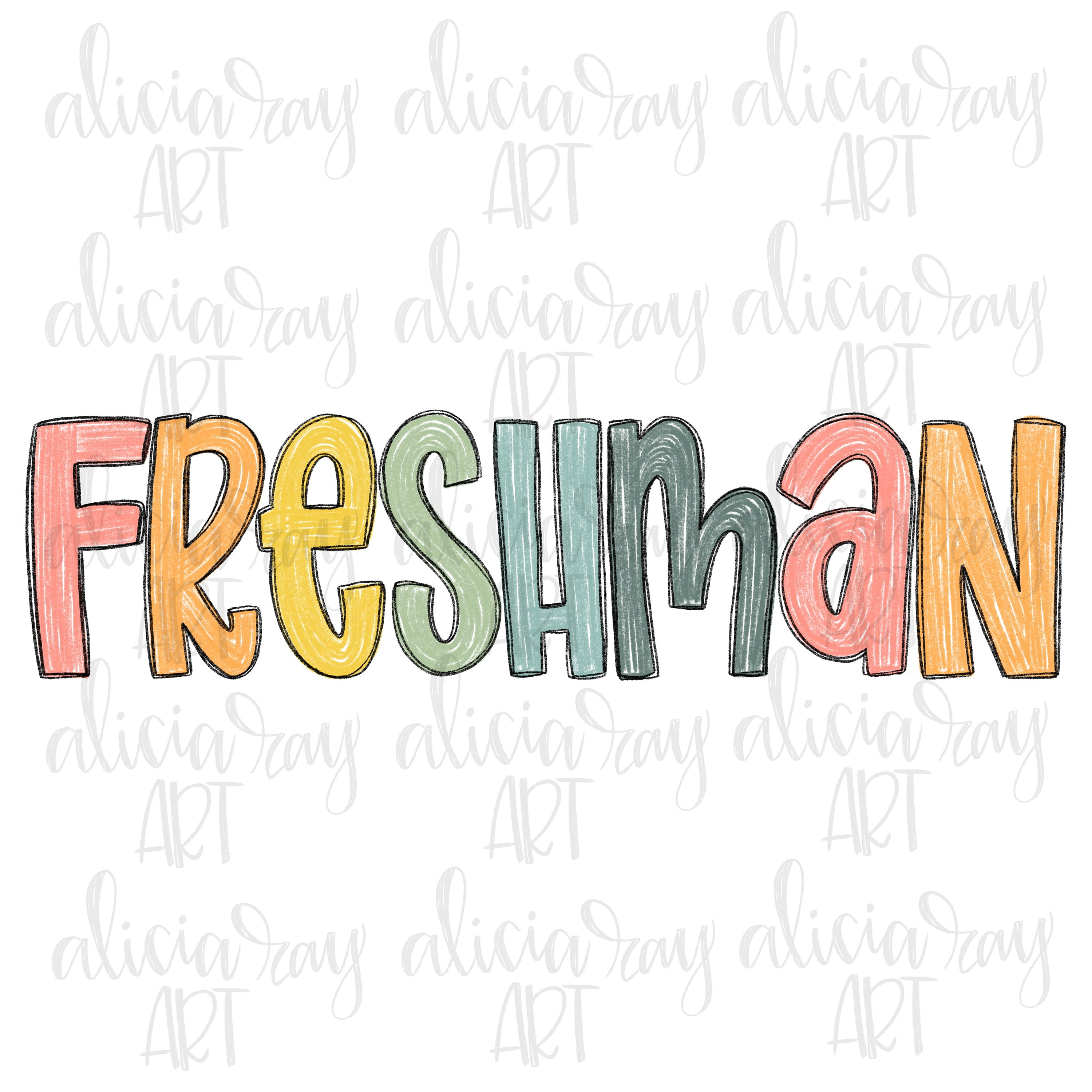 Freshman Clip Art - Etsy
