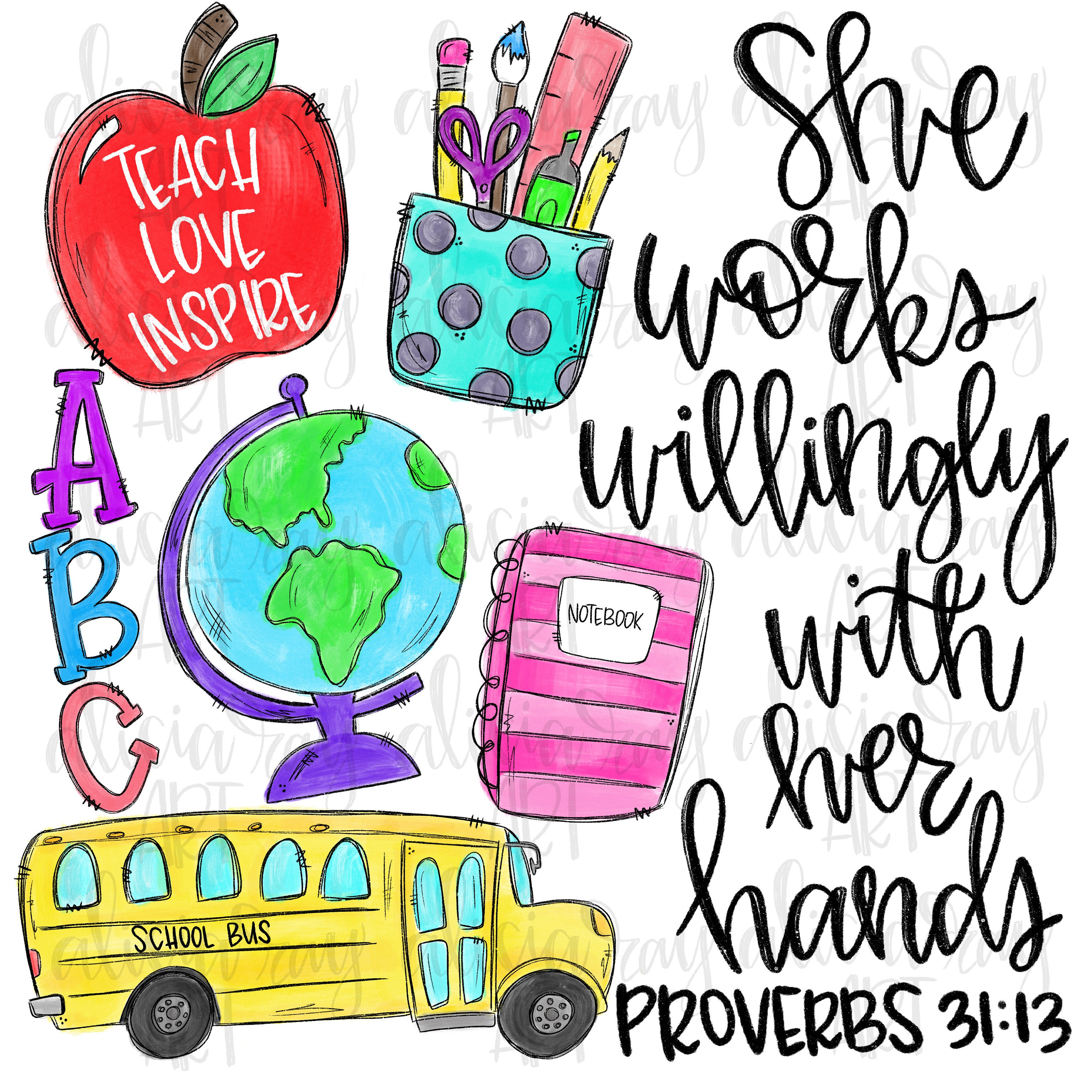teacher sublimation designs