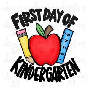 School Pencil Sublimation PNG | Teacher | pencil | Hand Drawn Digital Download | Printable Artwork | Back to school | Teacher | first day