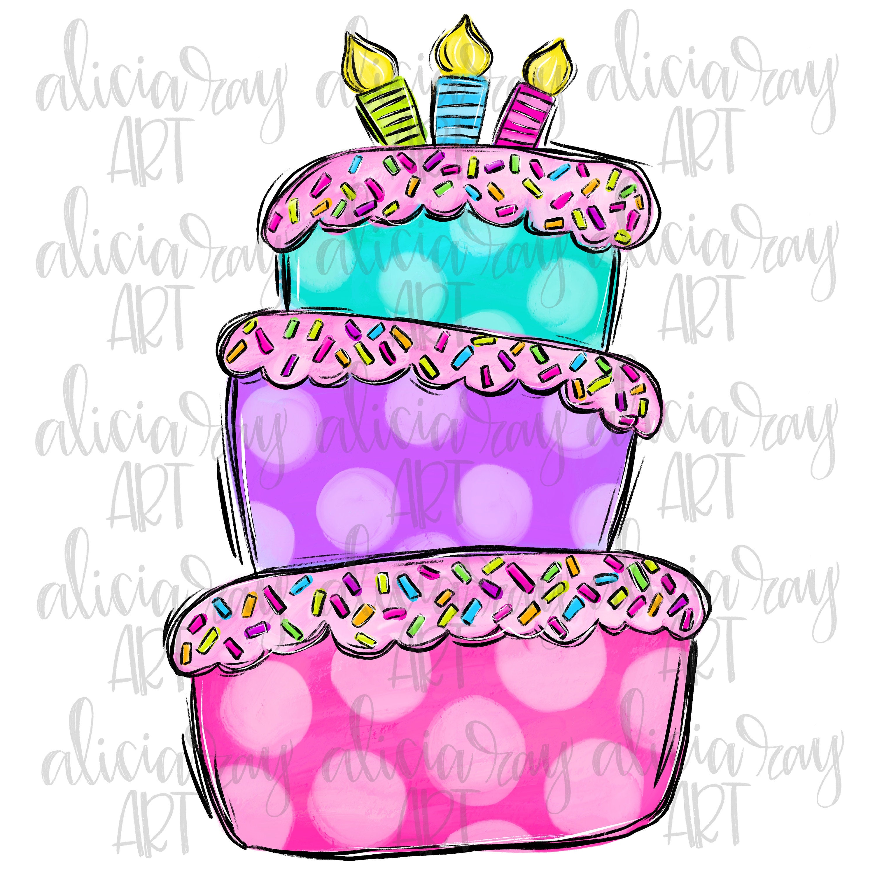 Clipart Cake No Candles