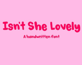 Cute handwritten font | procreate font | cricut font | silhouette font | cute fonts | quirky whimsical