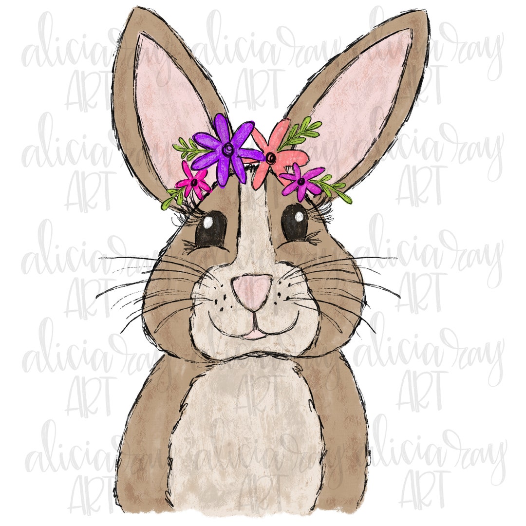 Easter PNG Design | Hand Drawn Sublimation Design | Digital Download ...