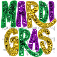 Mardi Gras Girl PNG | Mardi Gras Sublimation PNG Design | Hand Drawn
