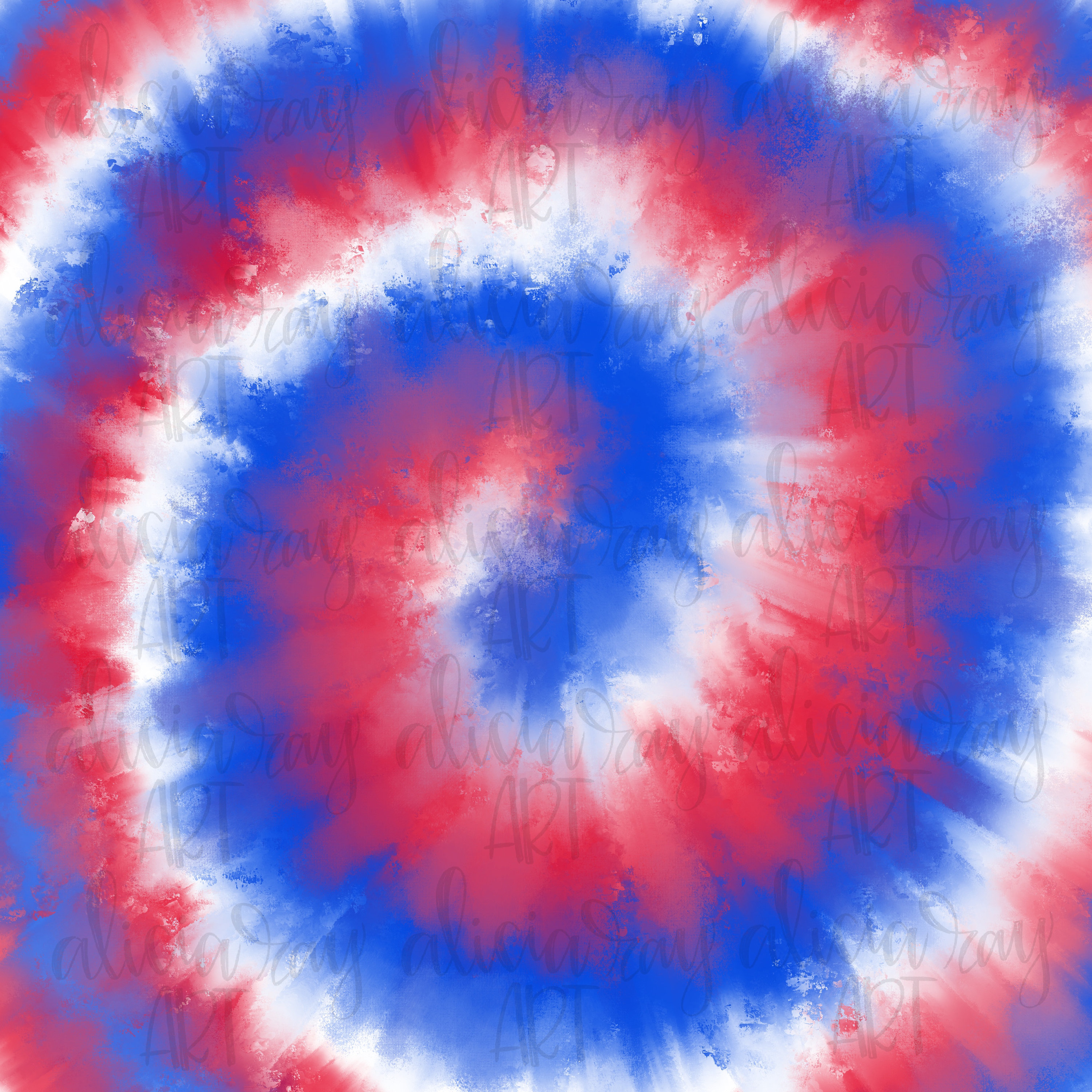 Patriotic Tie Dye Digital Paper PNG | Sublimation | July Fourth | USA ...