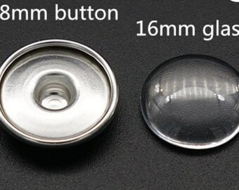 Metal Rhinestone Snap Button 18mm Snap Charms Deer Button DIY Snap Jewelry 0143