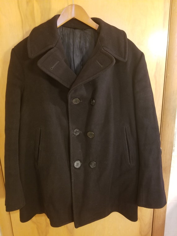 Vietnam Era Navy Peacoat size 42