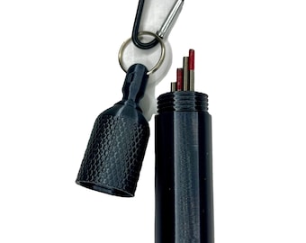 Tungsten Electrode Storage Container - Tungsten Saver - Argon Bottle - Gas Cylinder Container - Tig Welding Tungsten Holder - Made In USA!