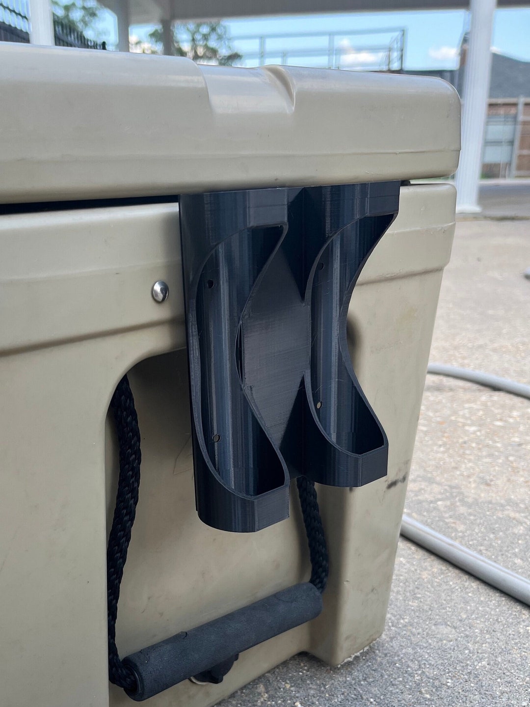 Yeti and Rtic Cooler Fishing Rod Holder. Highly Durable Tpu Rubber Etsy