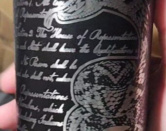 We the people snake tumbler