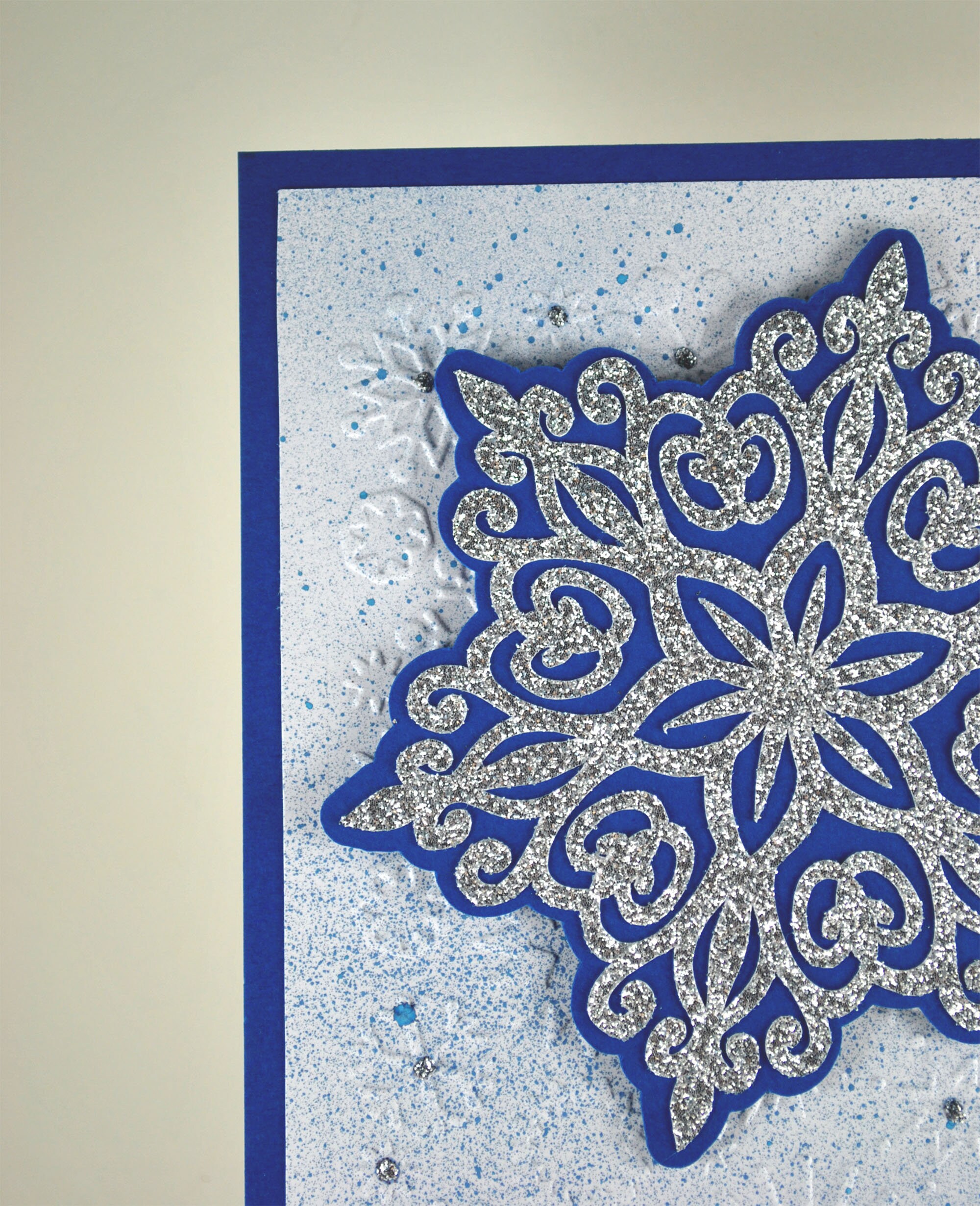 Snowflake Christmas Cards 