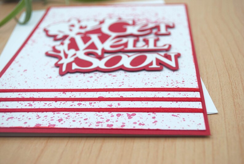 Feel Better Soon Thinking of You Get Well Card with Envelope Speedy Recovery to Brighten a Hospital Stay