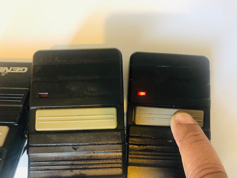 Vintage Genie Garage door opener remotes Etsy
