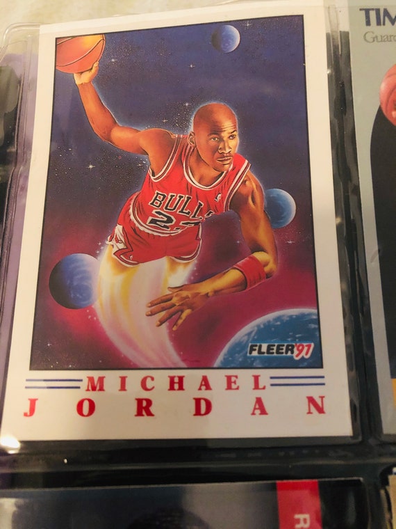 Michael Jordan 1991 Rare FLEER BasketBall CARD