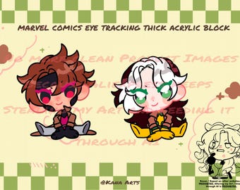 Marvel Comics : X-men Eye Tracking Acrylic