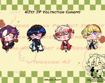 NJSJ JP - Voltaction 2inch Charms