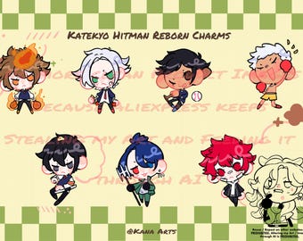 Katekyo Hitman Reborn Charms