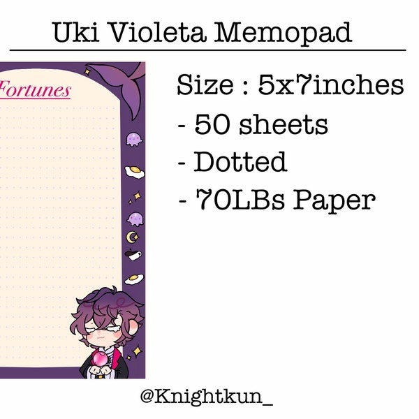 RETIRING : NijiEN - Uki Violeta Memopad