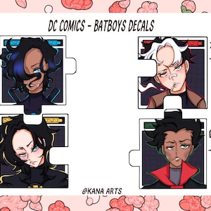DC Comics - Batboys Decals