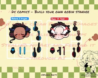 DC Comics “Build Your Own Robin” Standee