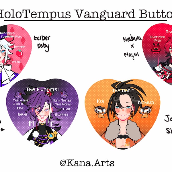 HoloTempus Vanguard Heart Button