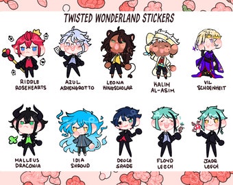 Twisted Wonderland Stickers
