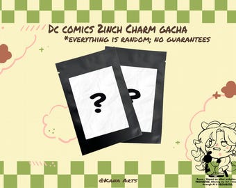 DC Comics 2inch Charm Gacha