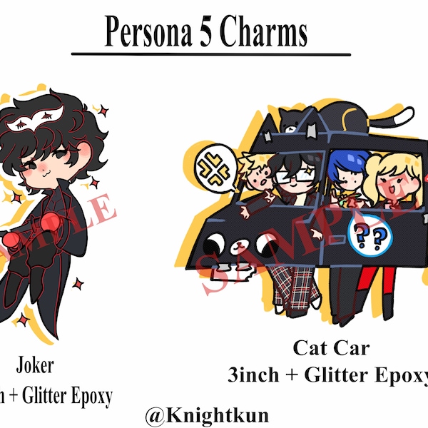 Persona 5 Charms