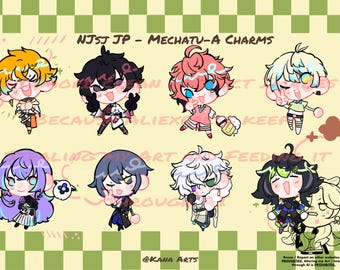 NJSJ JP - Mechatu-A 2inch Charms