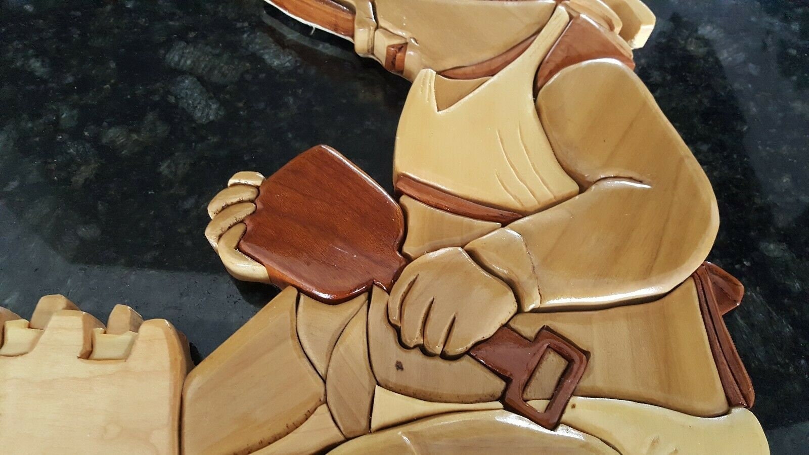 Wooden Wall Puzzle Pieces Wall Plaque Decor Baby Girl Etsy