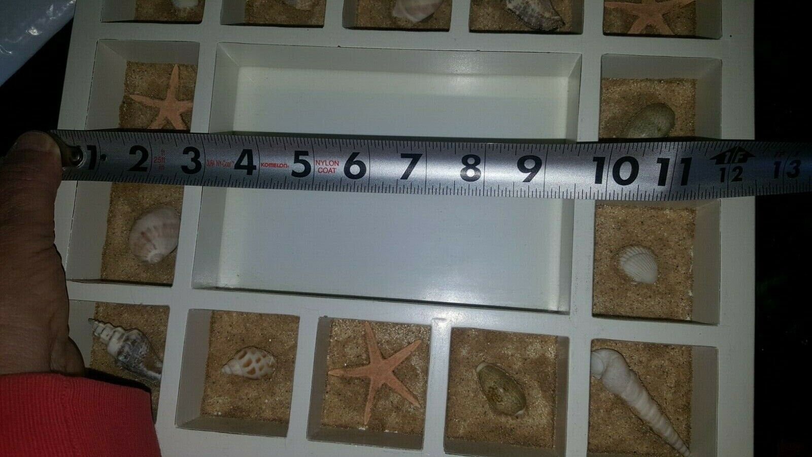Sea Shell Shadow Box Picture Frame Beach Ocean Shells Starfish Sand - Etsy