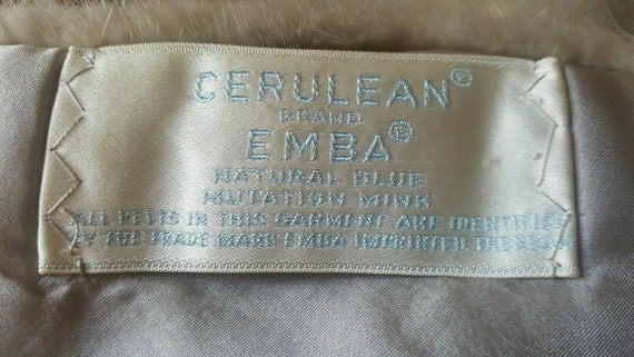 Vintage Cerulean Brand Emba Natural Blue Mutation… - image 5