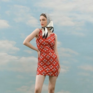 60s Pool Party Dress - Etsy