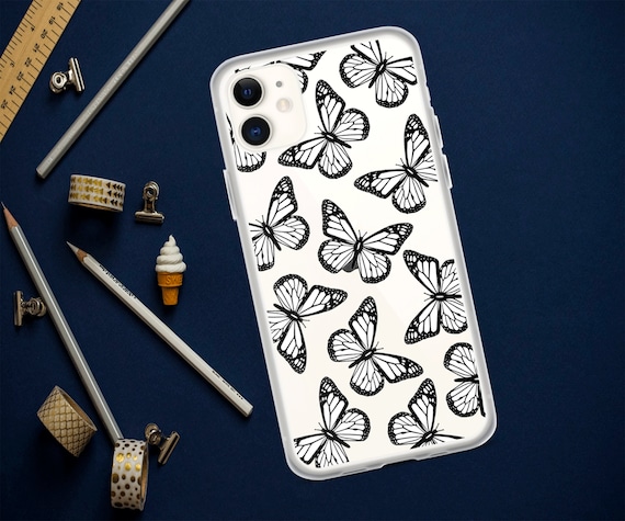 Saleclear Butterfly Iphone Casesiphone 11 Caseiphone 11 Etsy