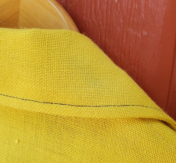 Vintage 60s / 70s Pan Trends Yellow Pantsuit w/ B… - image 10