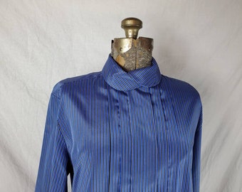 Pleated Front Blouse - Etsy