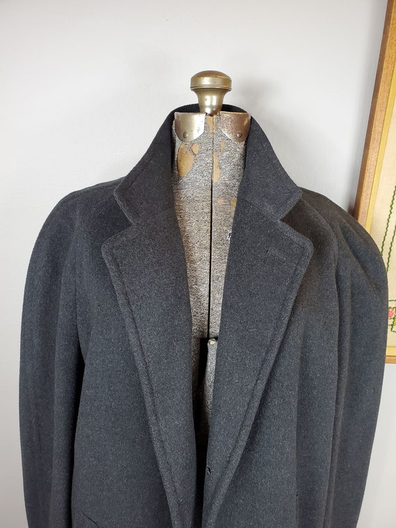 Vintage 80s Mark Shale Men's Gray Wool or Possibly