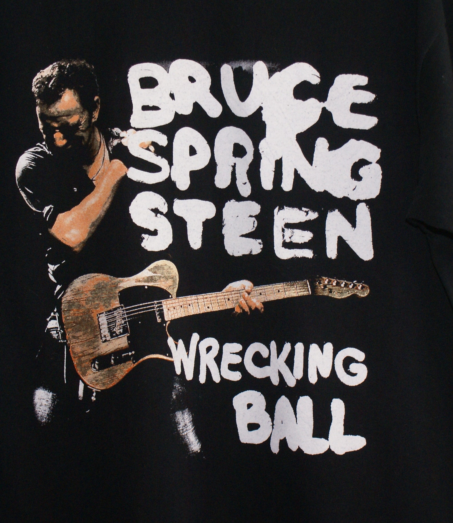 bruce springsteen wrecking ball tour t shirt