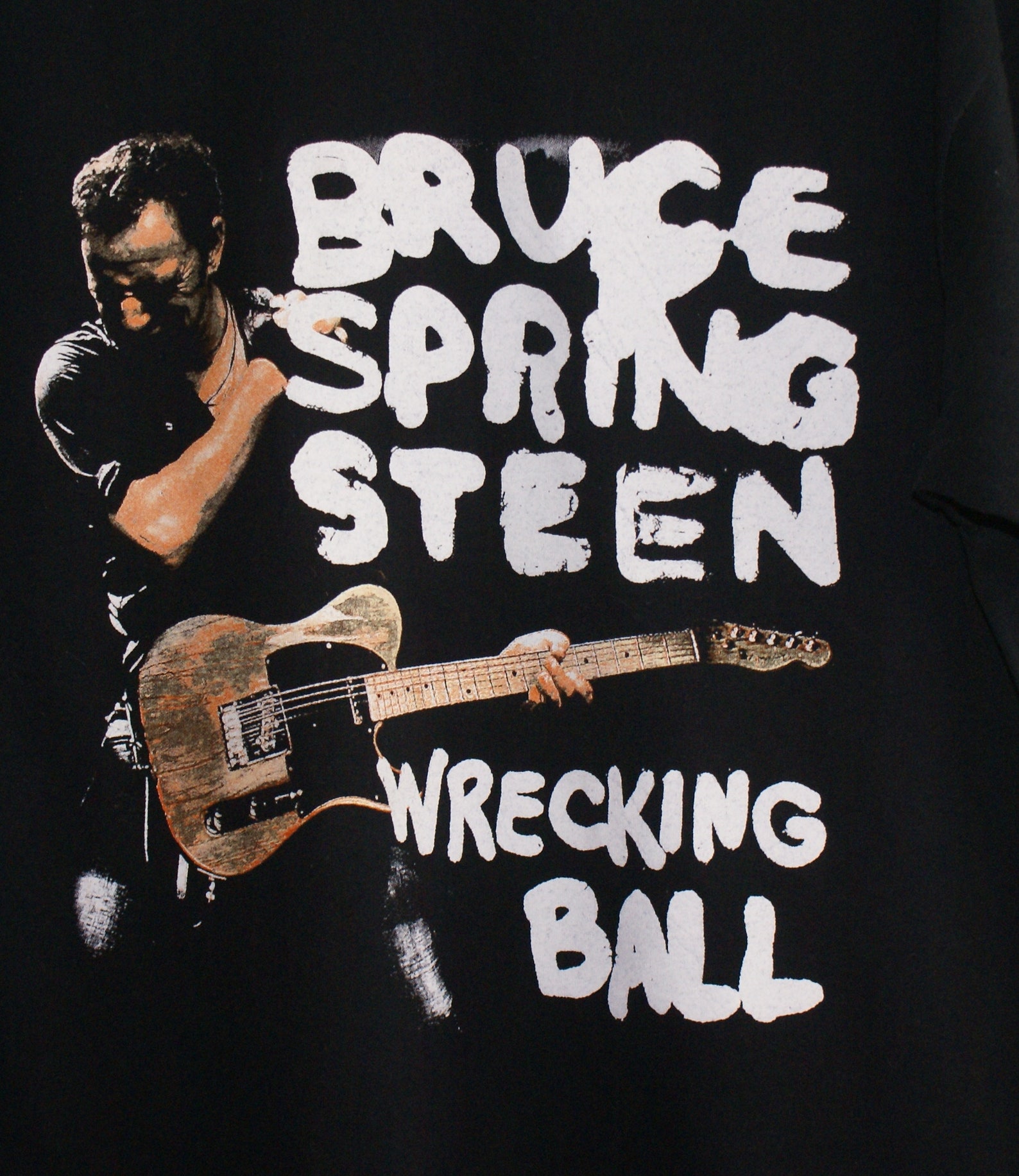 Bruce Springsteen shirt Bruce Springsteen Wrecking Ball Tour Etsy