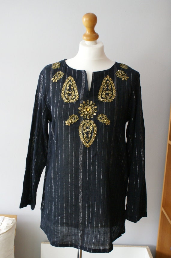 black hippie clothing