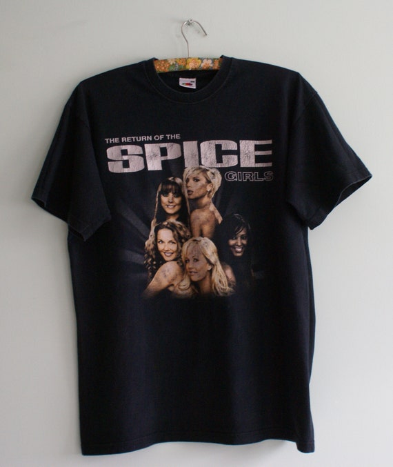 Spice Girls t-shirt, Spice Girls tour shirt, Vinta