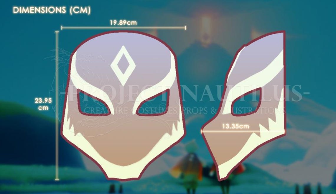 SKY: COTL - Reassuring Ranger Mask Replica - Etsy